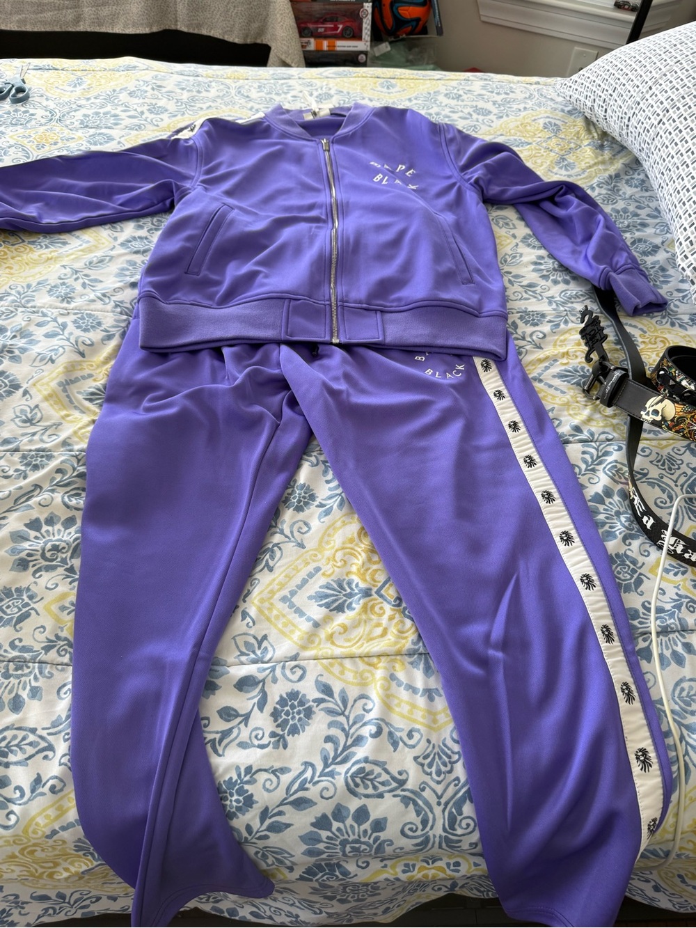 BAPE Full Set Men’s Track Sweatpants & Tracker Jacket